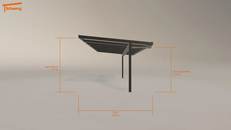 #DE Schweng Terrassenüberdachung S400 (ID 77wmrp)