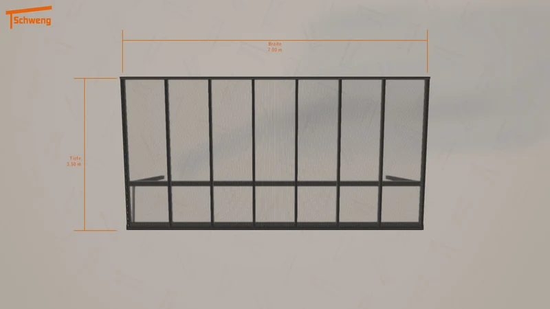 #DE Schweng Terrassenüberdachung S400 (ID 77wmrp)