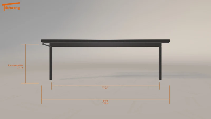 #DE Schweng Terrassenüberdachung S400 (ID 5m8wk3)