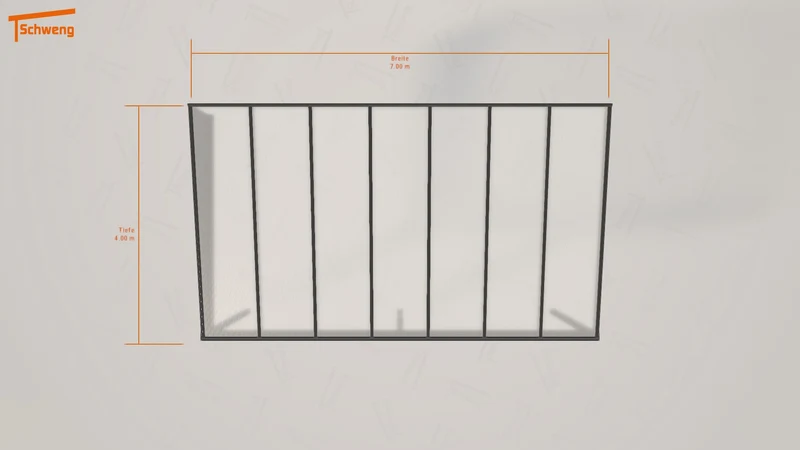 #AT Schweng Pultdachcarport S400 (ID 42xj8m) #MTG
