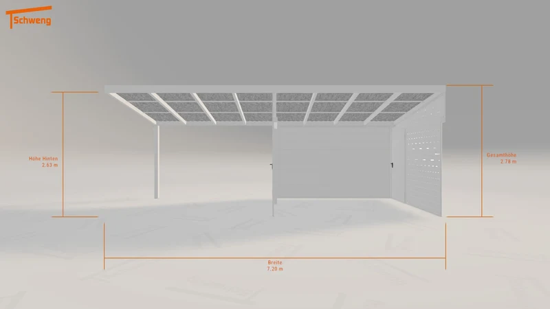 #DE Schweng Pultdachcarport S400 (ID 5m88r3) #MTG