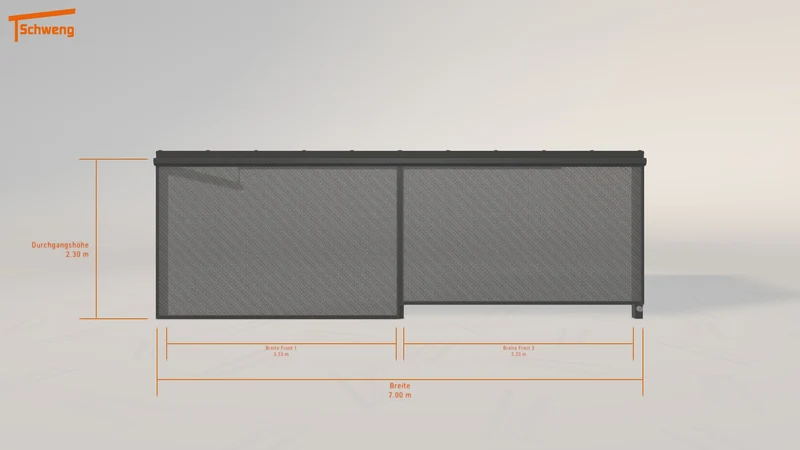 #DE Schweng Terrassenüberdachung S350 (ID 2q587j)