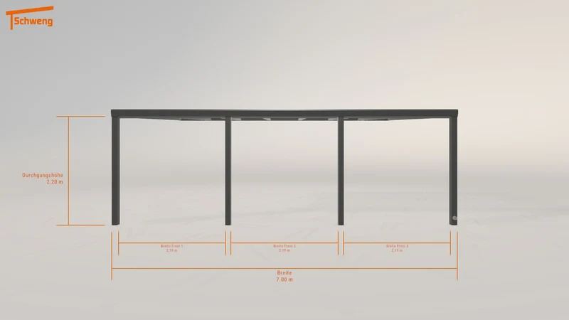#DE Schweng Pultdachcarport S400 (ID 2q5yrd)