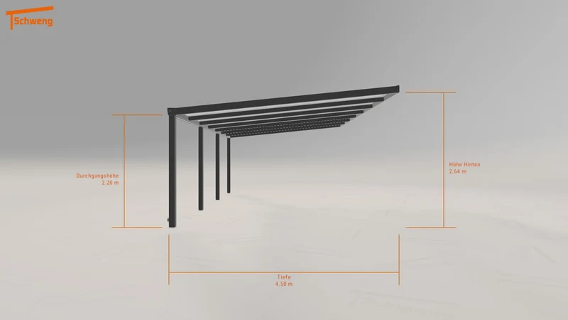 #DE Schweng Pultdachcarport S400 (ID 2q5yrd)
