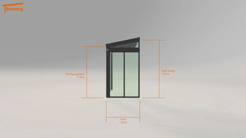 #DE Schweng Terrassenüberdachung S350 (ID bkq43p)