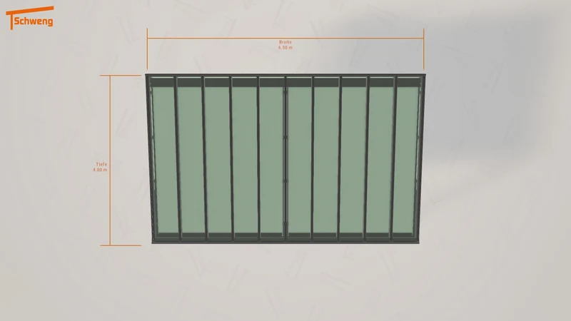 #DE Schweng Terrassenüberdachung S400 (ID 77wjr2)