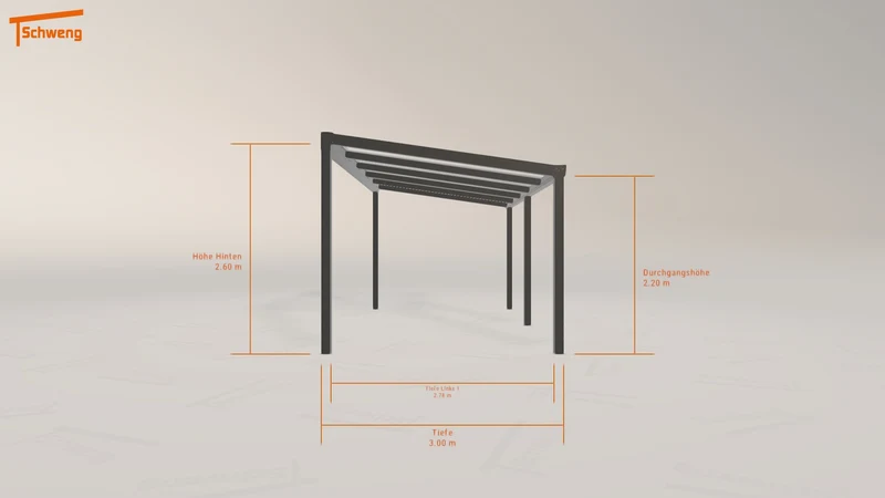 #DE Schweng Terrassenüberdachung S400 (ID 9wyvzq)
