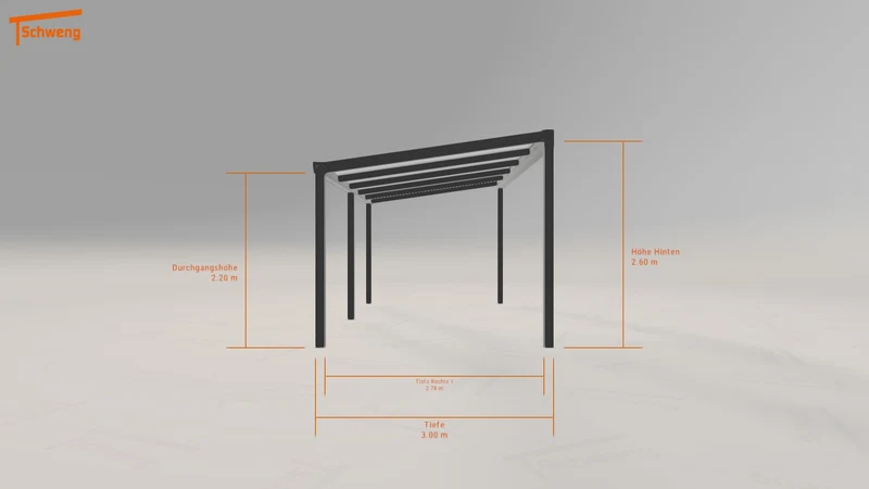 #DE Schweng Terrassenüberdachung S400 (ID 9wyvzq)