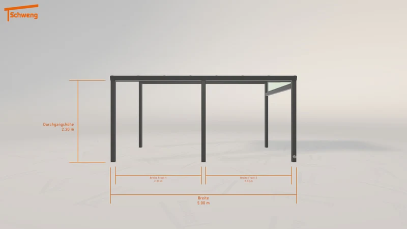 #DE Schweng Terrassenüberdachung S350 (ID ygy74b)