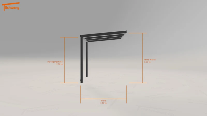#DE Schweng Terrassenüberdachung S350 (ID 859bmq)