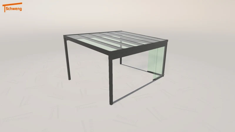 #DE Schweng Terrassenüberdachung S400 (ID 8599vq)