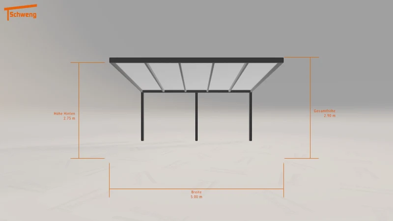#DE Schweng Terrassenüberdachung S400 (ID bkqqk3)