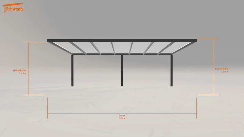 #AT Schweng Terrassenüberdachung S350 (ID 5m88mw)