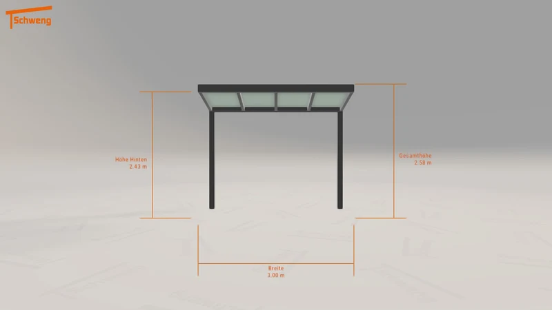 #DE Schweng Terrassenüberdachung S350 (ID pb93p4)