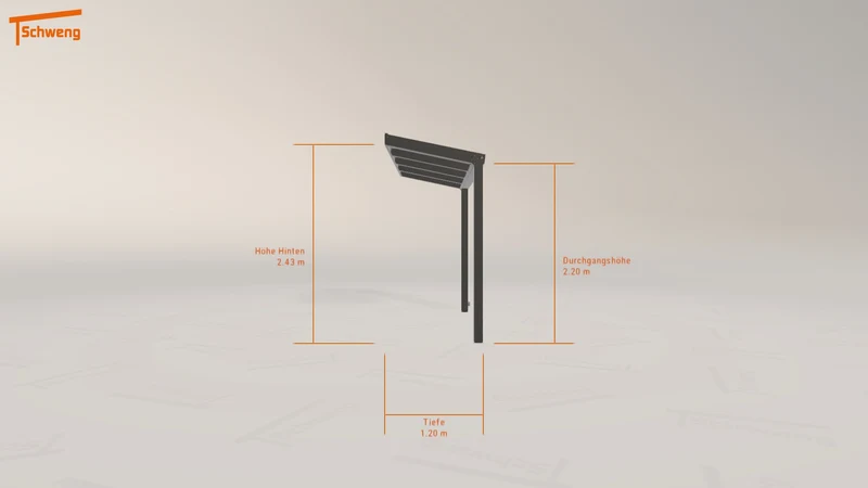 #DE Schweng Terrassenüberdachung S350 (ID pb93p4)