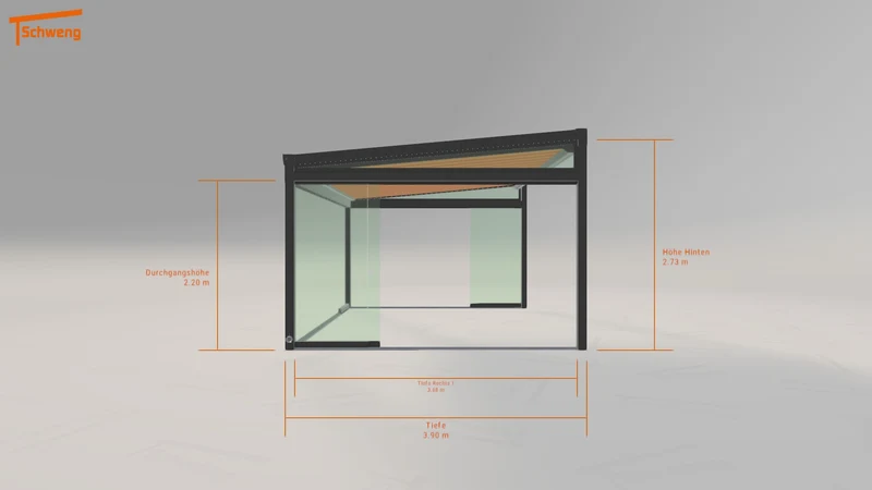 #AT Schweng Terrassenüberdachung S400 (ID bkqppq)