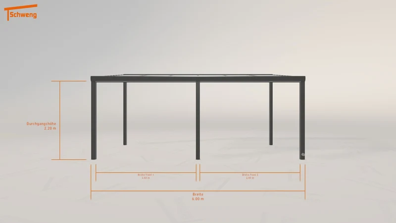 #DE Schweng Pultdachcarport S400 (ID 77wbp8) #MTG