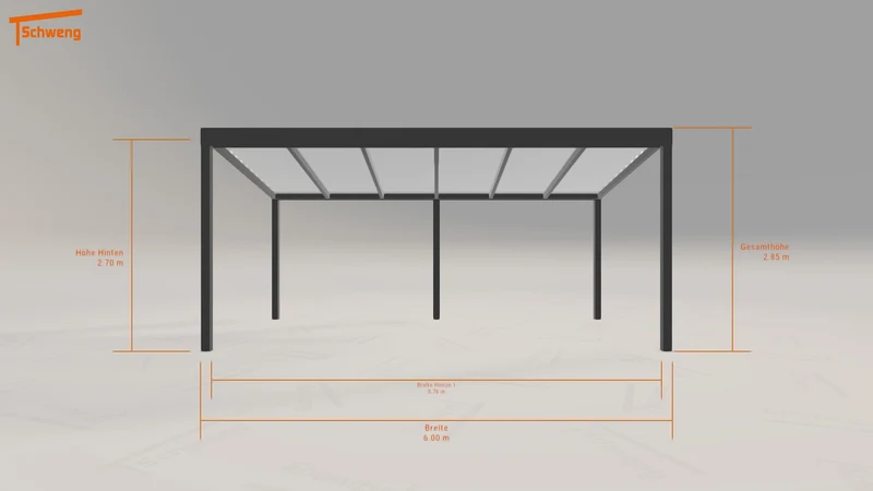 #DE Schweng Pultdachcarport S400 (ID 77wbp8) #MTG