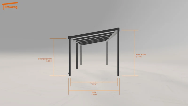 #DE Schweng Pultdachcarport S400 (ID 77wbp8) #MTG
