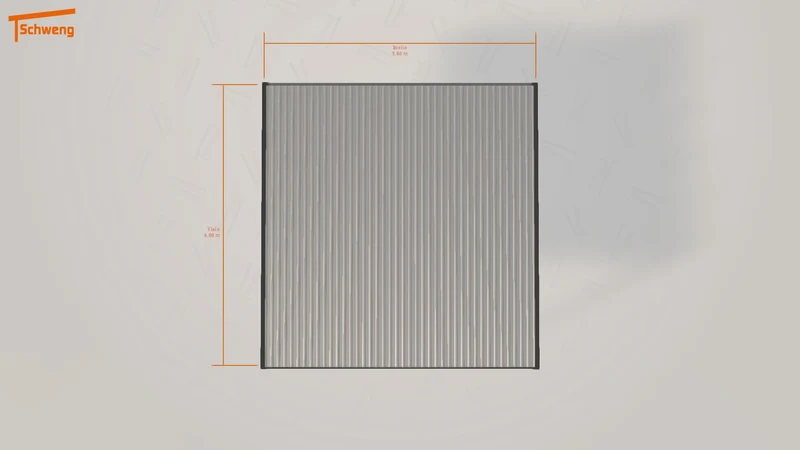 #DE Schweng Flachdachcarport C600 (ID 77wbpq) #MTG