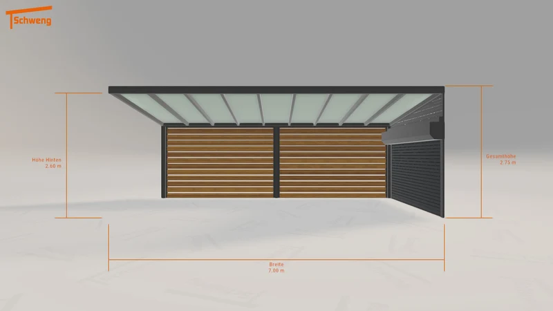 #DE Schweng Pultdachcarport S350 (ID 2q58dv) #MTG
