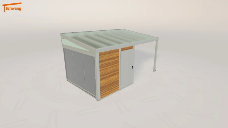 #DE Schweng Terrassenüberdachung S400 (ID jjprbq)