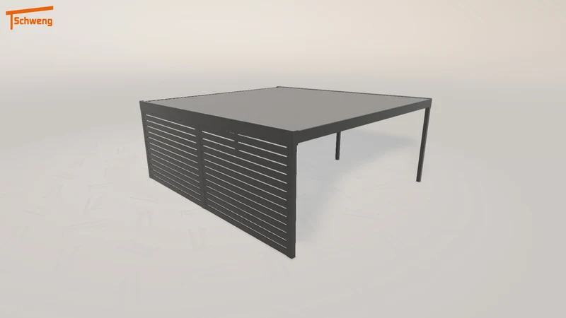 #DE Schweng Flachdachcarport C600 (ID 2q5bwy) #MTG