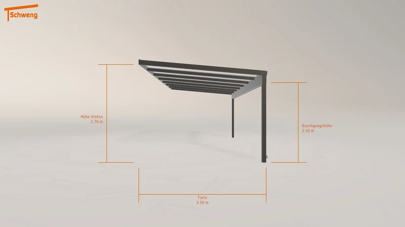 #DE Schweng Terrassenüberdachung S350 (ID v4jpnq)