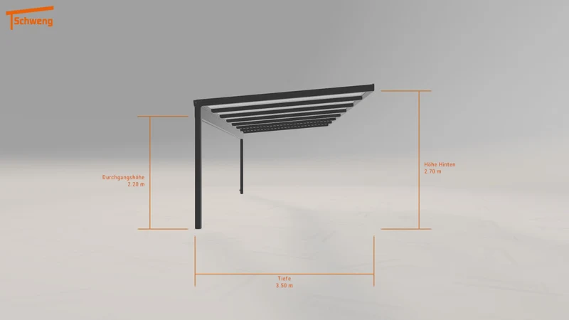#DE Schweng Terrassenüberdachung S350 (ID v4jpnq)