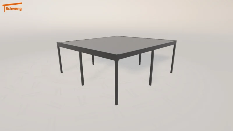 #DE Schweng Flachdachcarport C600+ (ID w32pbg) #MTG