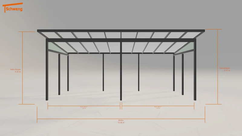 #DE Schweng Pultdachcarport S400 (ID ygyygk) #MTG