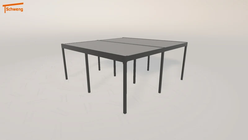 #DE Schweng Flachdachcarport C600+ (ID 859bnq) #MTG