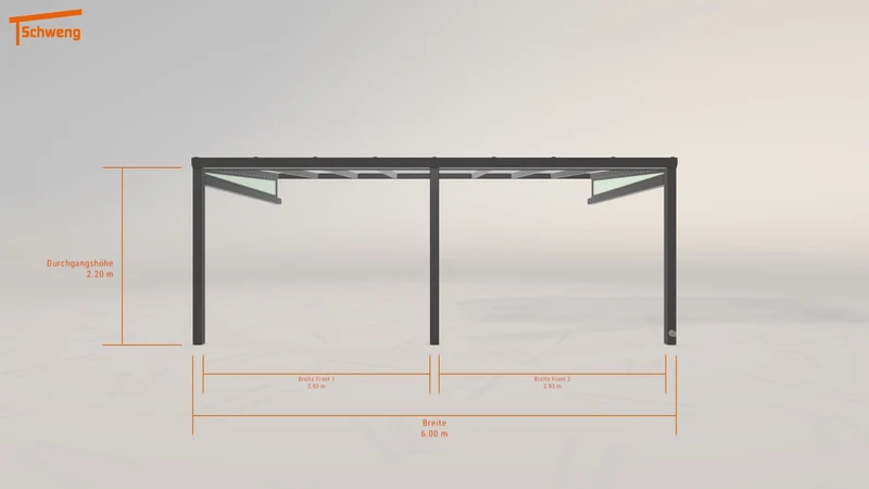 #DE Schweng Terrassenüberdachung S350 (ID 77w9x7)