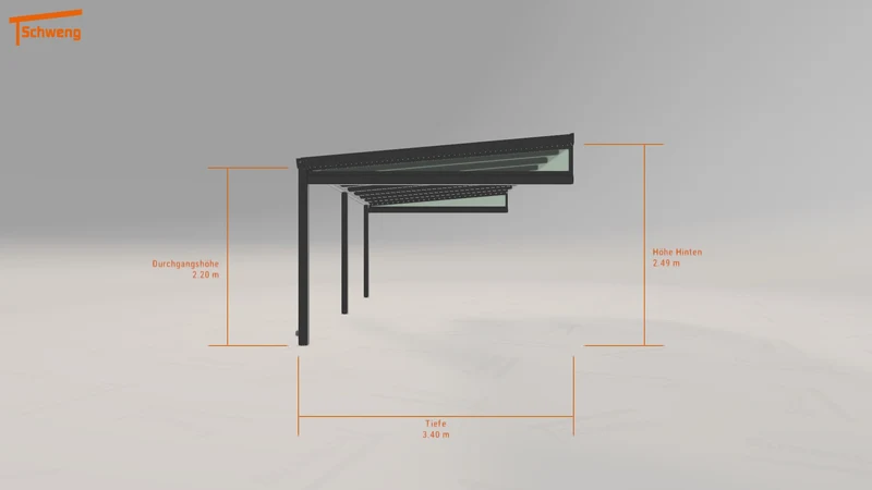 #DE Schweng Terrassenüberdachung S350 (ID 77w9x7)