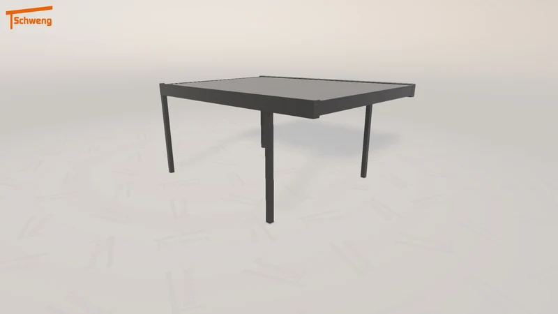 #DE Schweng Flachdachcarport C600 (ID 42xggg) #MTG