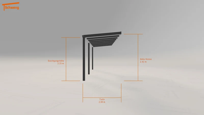 #AT Schweng Terrassenüberdachung S350 (ID zb5gry)