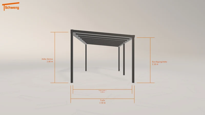 #DE Schweng Terrassenüberdachung S400 (ID rj5wb2)