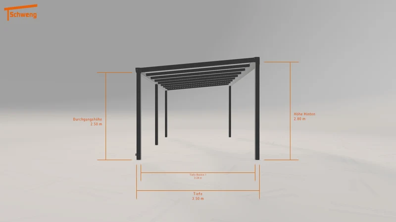 #DE Schweng Terrassenüberdachung S400 (ID rj5wb2)