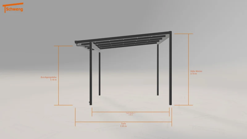 #DE Schweng Pultdachcarport S400 (ID dvq8zy) #MTG