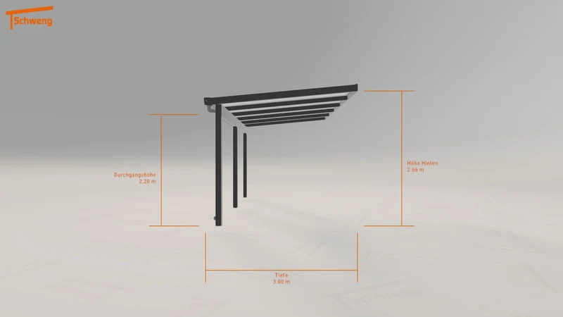 #DE Schweng Terrassenüberdachung S400 (ID ygy8gr)