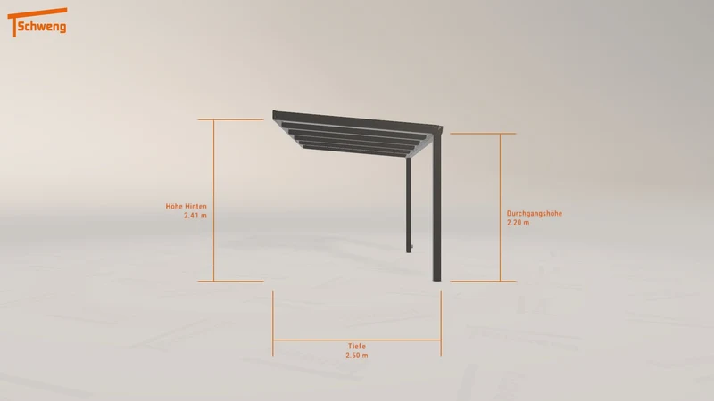 #DE Schweng Terrassenüberdachung S350 (ID v4j5yn)