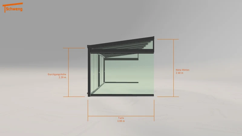 #DE Schweng Terrassenüberdachung S400 (ID zb5379)