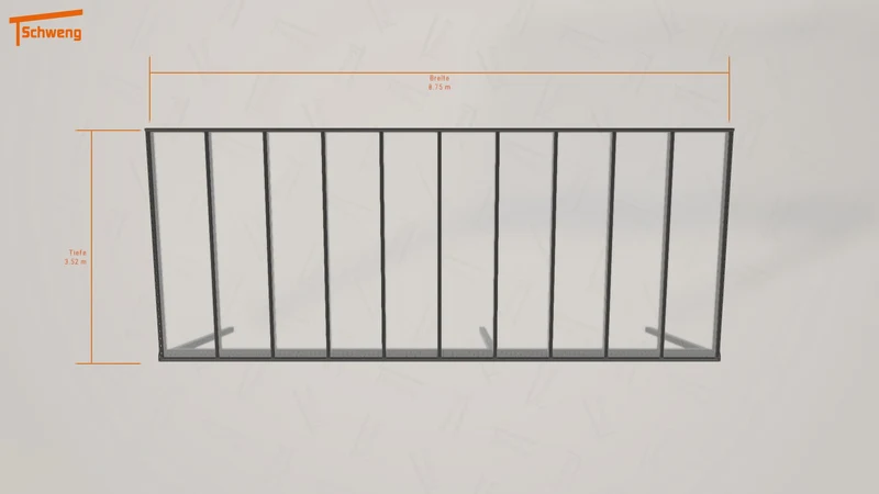 #DE Schweng Terrassenüberdachung S400 (ID 859j4x)