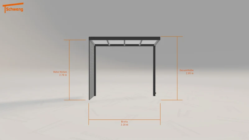 #DE Schweng Terrassenüberdachung S350 (ID bkqd5q)
