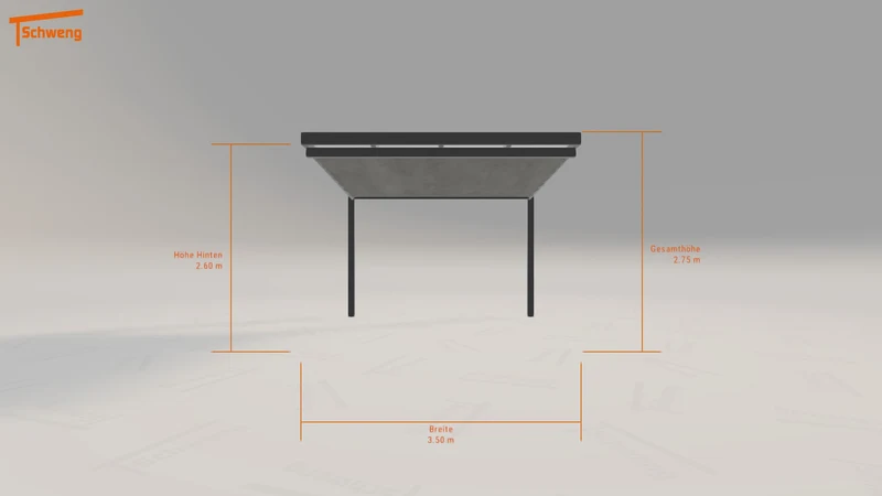 #DE Schweng Terrassenüberdachung S350 (ID 859jg7)