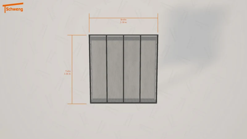 #DE Schweng Terrassenüberdachung S350 (ID 859jg7)