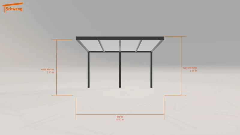 #DE Schweng Terrassenüberdachung S350 (ID bkqdqr)