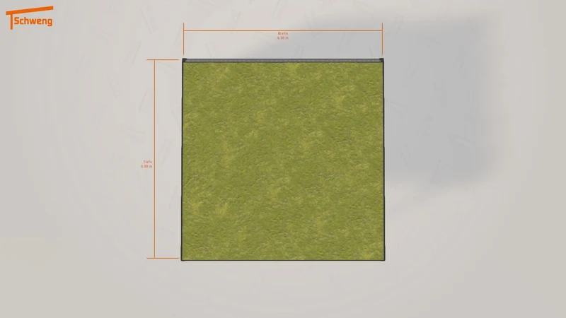 #DE Schweng Flachdachcarport C600+ (ID 337yyn) #MTG
