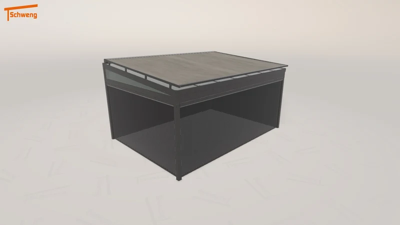#DE Schweng Terrassenüberdachung S400 (ID n5dv9j)