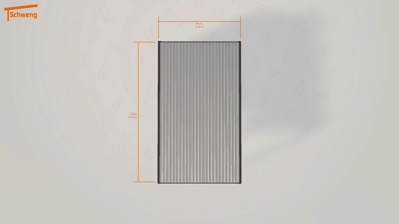 #AT Schweng Flachdachcarport C600 (ID pb9v5y)